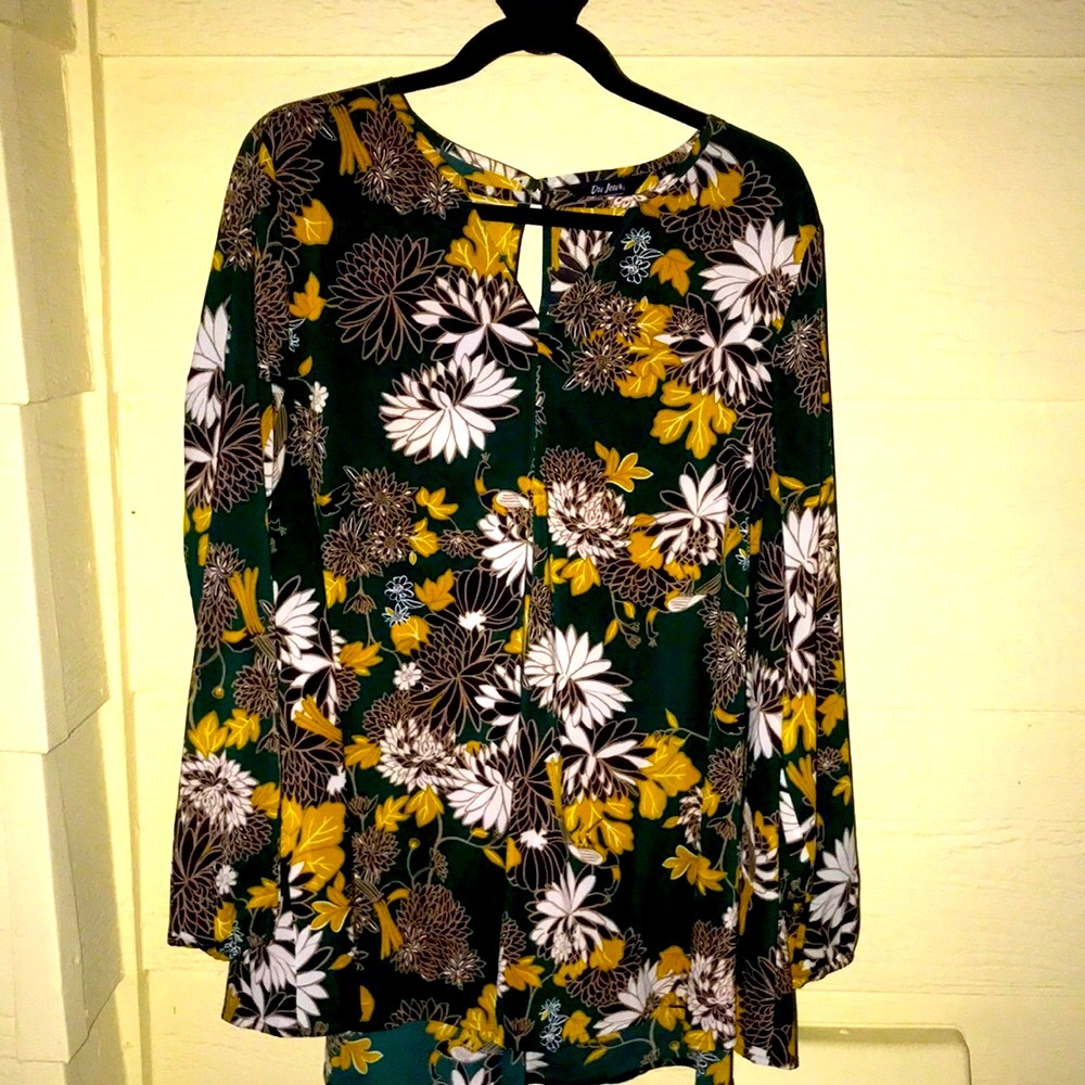 Du Jour Designer Modern Swing Blouse Excellent Condition Like New